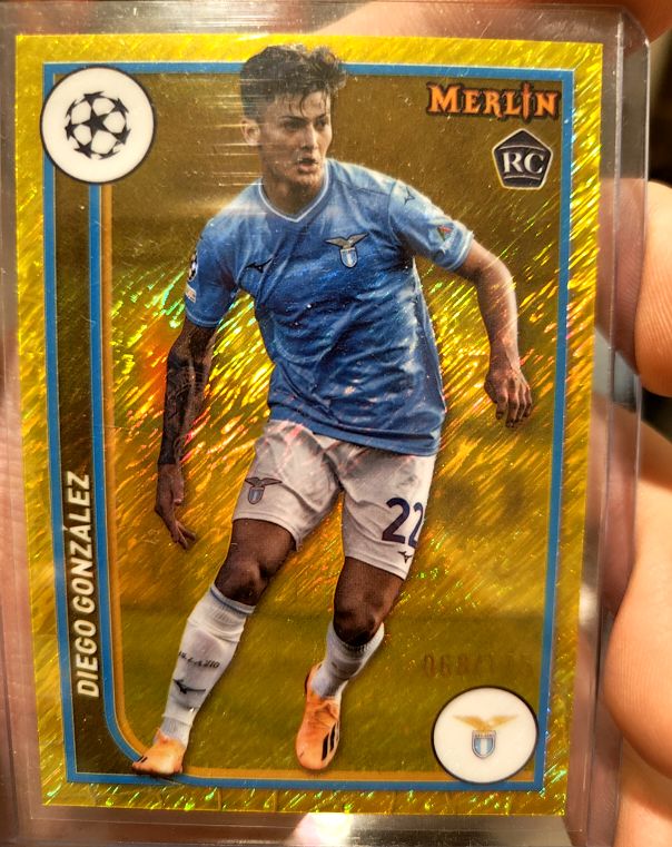 2023-24 Topps Merlin UEFA #120 Diego Gonzalez — front
