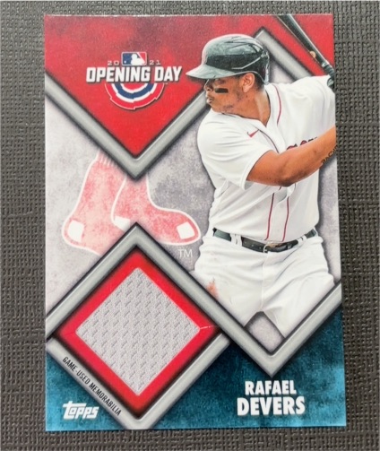 2021 Topps Opening Day #ODR-RD Rafael Devers — front