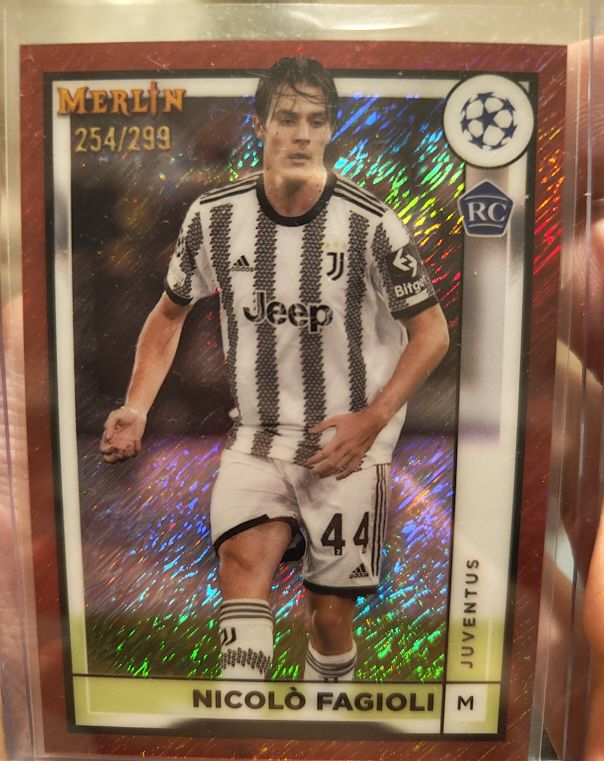 2022 Topps Merlin #254 Nicolò Fagioli — front
