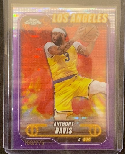 2024-25 Topps Chrome #86 Anthony Davis — front