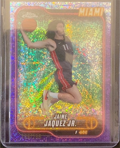 2024-25 Topps Chrome #36 Jaime Jaquez Jr. — front