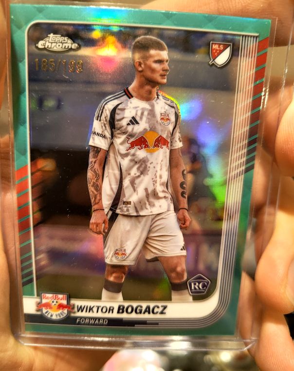 2025 Topps Chrome MLS #83 Wiktor Bogacz — front