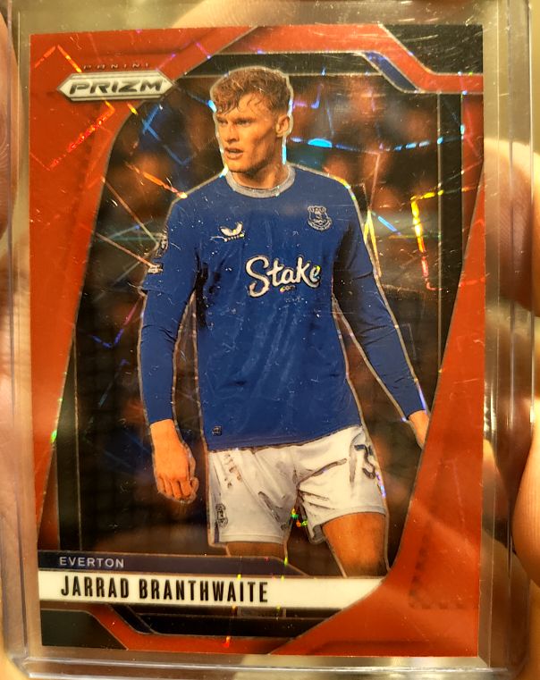 2024-25 Panini Prizm Premier League #228 Jarrad Branthwaite — front