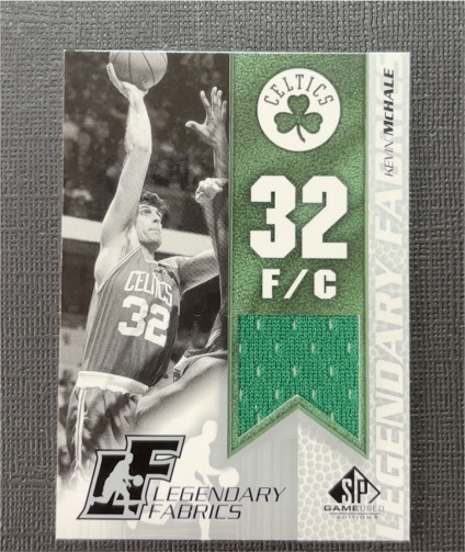 2003-04 Upper Deck SP Game Used Legendary Fabrics #KM-L Kevin McHale — front