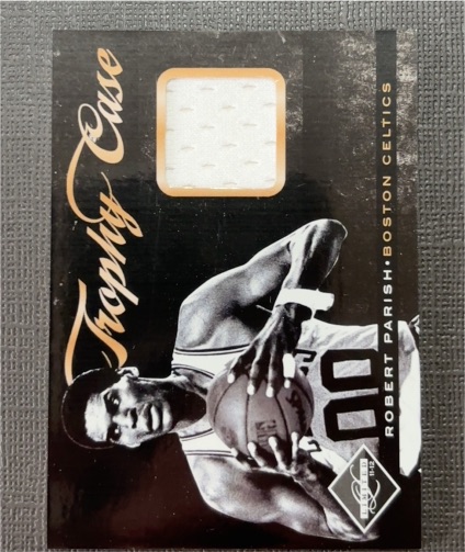 2001 Upper Deck Legendary Jerseys #RP-J Robert Parish — front