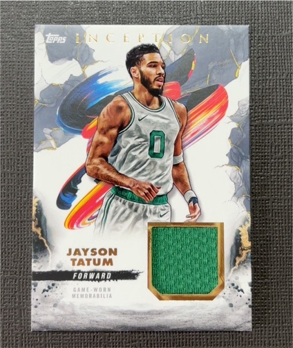 2025 Topps Inception #REC-JT Jayson Tatum — front