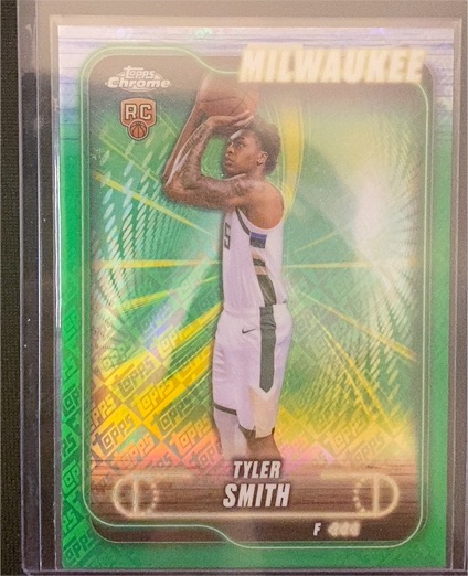 2024-25 Topps Chrome #196 Tyler Smith — front
