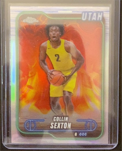 2024-25 Topps Chrome #35 Collin Sexton — front