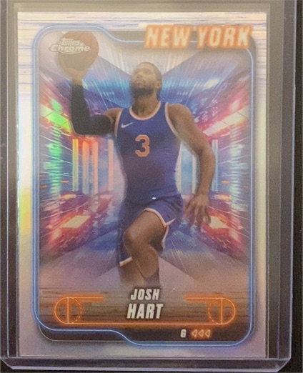 2024-25 Topps Chrome #71 Josh Hart — front