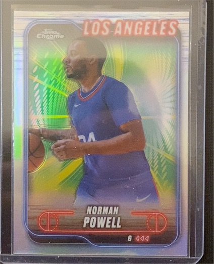 2024-25 Topps Chrome #176 Norman Powell — front