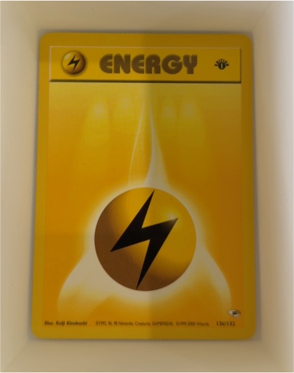 1999 Pokémon Lightning Energy #130 — front