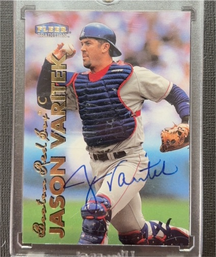 1998 Fleer Tradition #542 Jason Varitek — front
