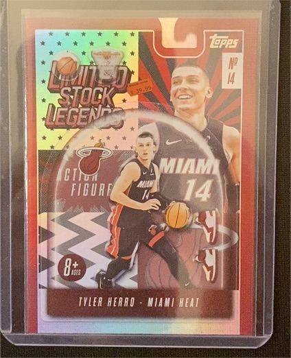 2025-26 Topps Limited Stock Legends #LST-45 Tyler Herro — front