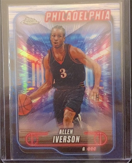 2024-25 Topps Chrome #94 Allen Iverson — front