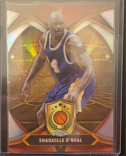 2024-25 Topps Chrome #BOD-22 Shaquille O'Neal Ball of Duty — front