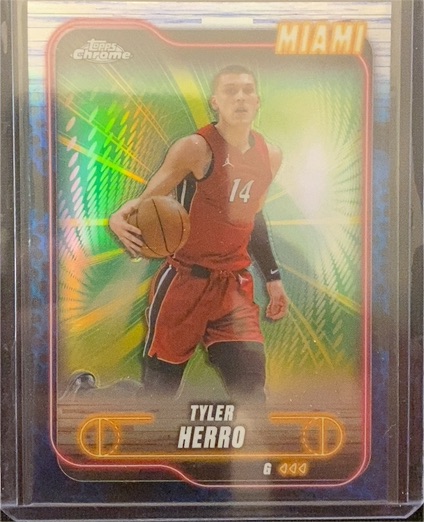 2024-25 Topps Chrome #79 Tyler Herro — front