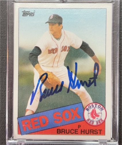 1985 Topps #451 Bruce Hurst — front