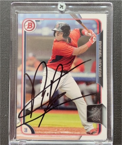 2015 Bowman Prospects #BP34 Rafael Devers — front