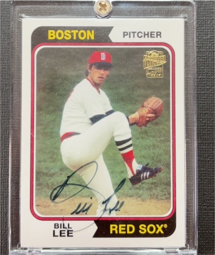 1976 Topps #396 Bill Lee — front