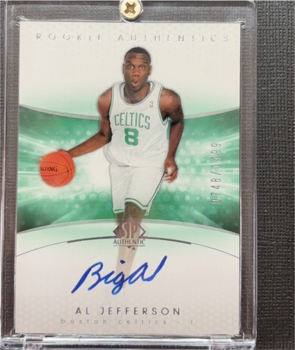 2004-05 SP Authentic Rookie Authentics #173 Al Jefferson — front