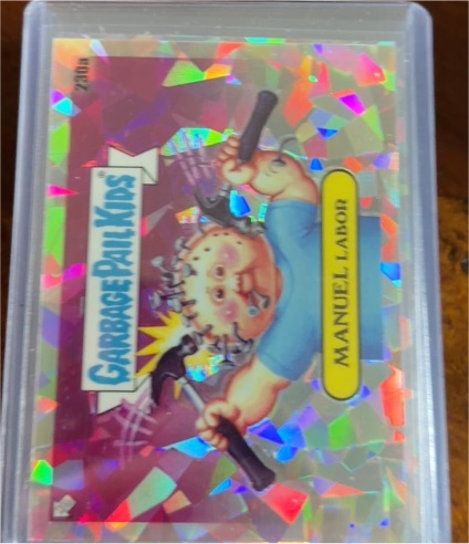 2023 Topps Chrome Garbage Pail Kids #230a Manuel Labor — front