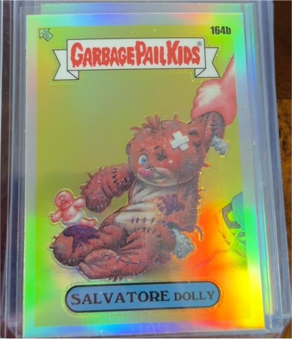 2021 Topps Chrome Garbage Pail Kids Series 4 #164b Salvatore Dolly — front