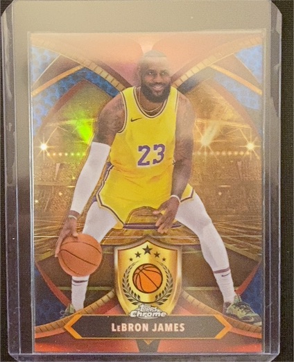 2024-25 Topps Chrome #BOD-1 LeBron James — front