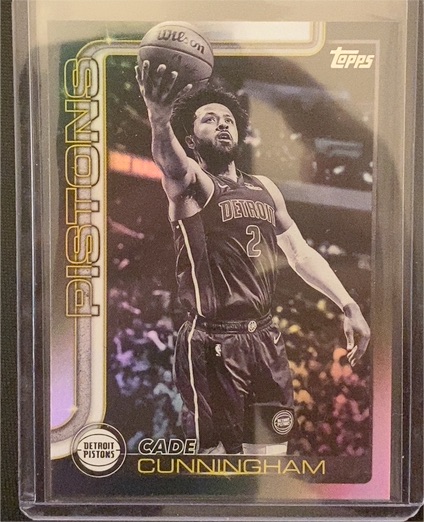 2025-26 Topps #40 Cade Cunningham — front
