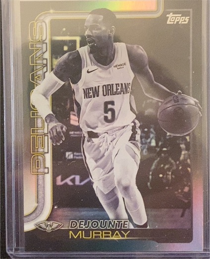 2025-26 Topps Blackout #192 Dejounte Murray — front