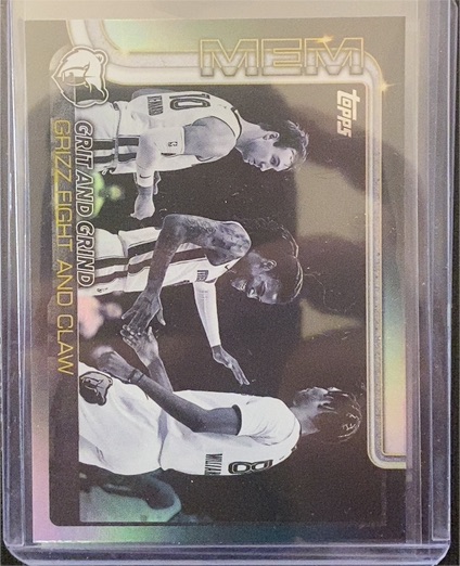 2025-26 Topps #298 Grit and Grind Grizzlies Ja Morant, Luke Kennard — front