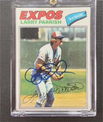 1977 Topps #526 Larry Parrish — front