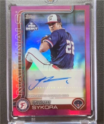 2025 Topps Pro Debut #PD-8 Travis Sykora — front