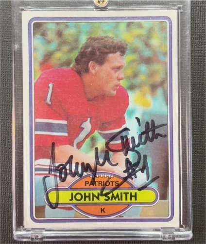 1980 Topps #291 John Smith — front