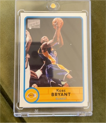 2003-04 Topps Bazooka #8 Kobe Bryant — front