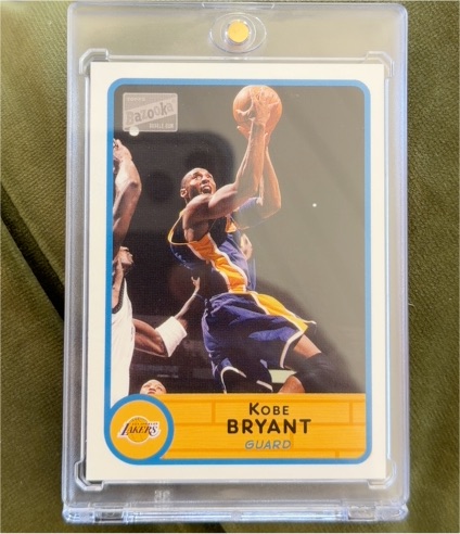2003-04 Topps Bazooka #8 Kobe Bryant — front