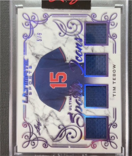 2024 Leaf Ultimate Sports #5/18 Tim Tebow — front