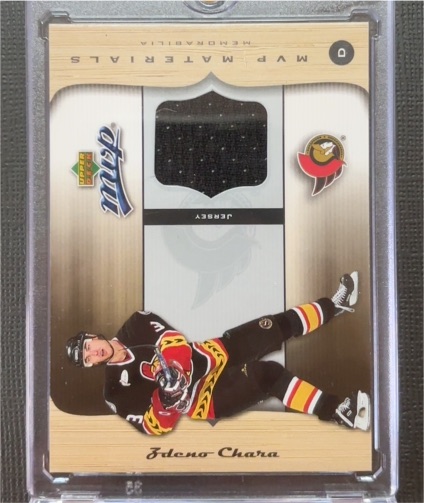 2005-06 Upper Deck MVP Materials #MZC Zdeno Chara — front