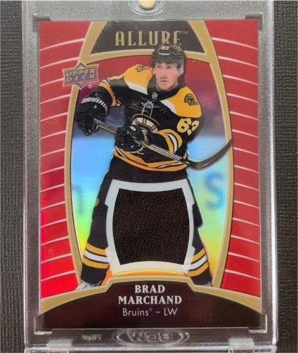 2019-20 Upper Deck Allure #14 Brad Marchand — front