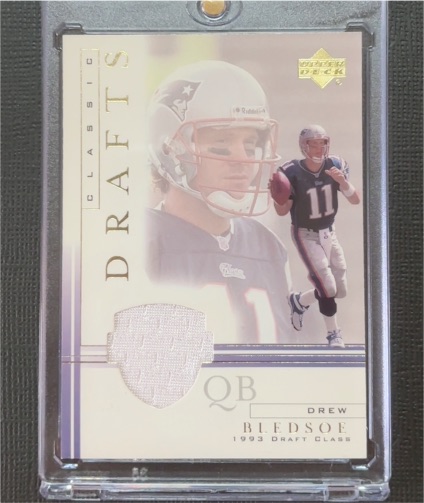 2001 Upper Deck Classic Drafts #DB-CD Drew Bledsoe — front