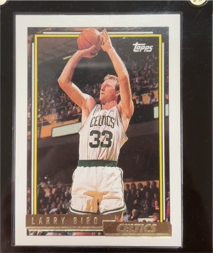 1992-93 Topps #1 Larry Bird — front