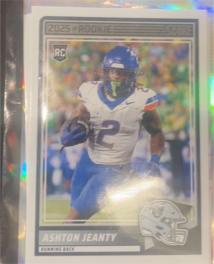 2025 Score #14 Ashton Jeanty — front