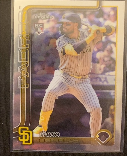 2025 Topps Chrome Update #USC139 Tirso Ornelas — front