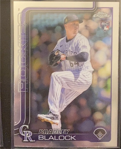 2025 Topps Chrome #289 Bradley Blalock — front