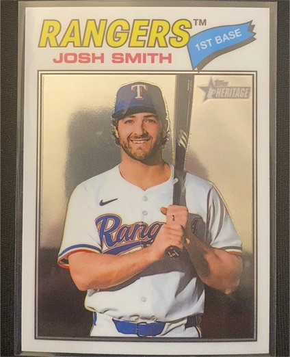 2026 Topps Heritage #301 Josh Smith — front