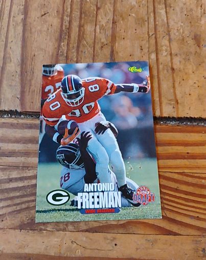 1995 Classic NFL Rookies #71 Antonio Freeman — front