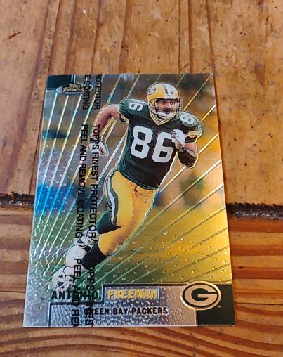 1999 Topps Finest #45 Antonio Freeman — front