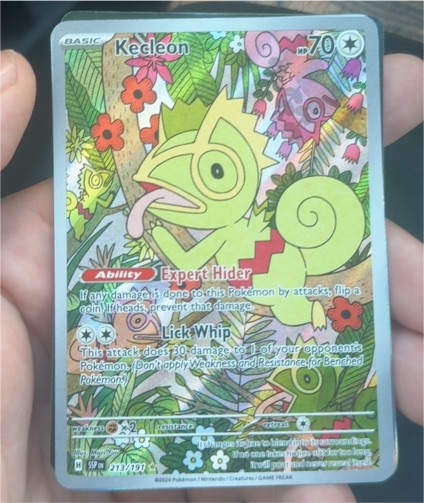 2024 Pokémon Surging Sparks #213 Kecleon — front