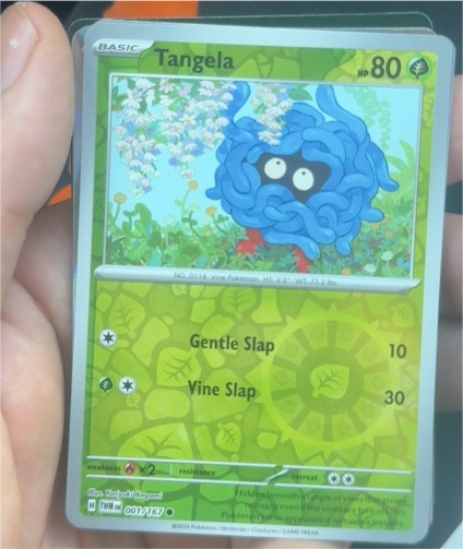 2024 Pokémon SV06: Twilight Masquerade #001 Tangela — front