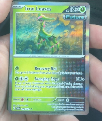 2024 Pokémon SV06 #019 Iron Leaves — front