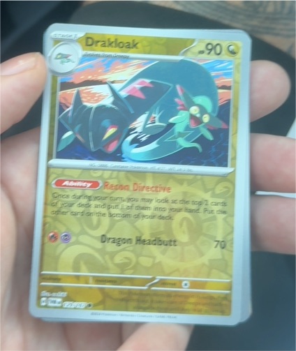 2024 Pokémon SV06: Twilight Masquerade #129 Drakloak — front